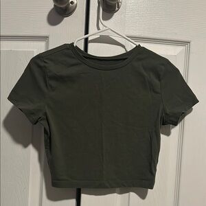 Wild Fable Olive Green Women's Crop Top